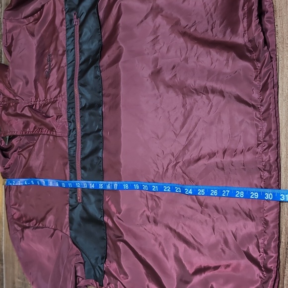 *NWT* Primitive Hooded Anorak Windbreaker Size XXL in Maroon and Black - Picture 11 of 11